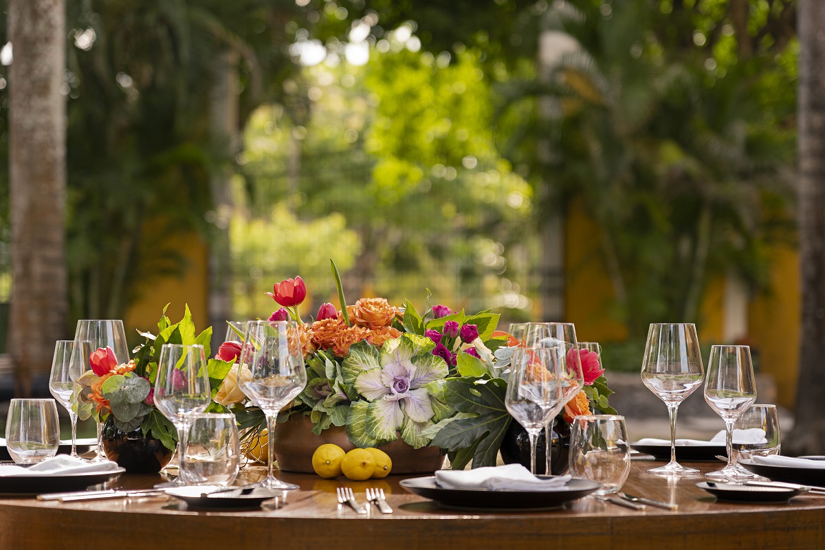 meeting ourdoor Hacienda Merida